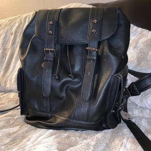 Aldo leather bagpack